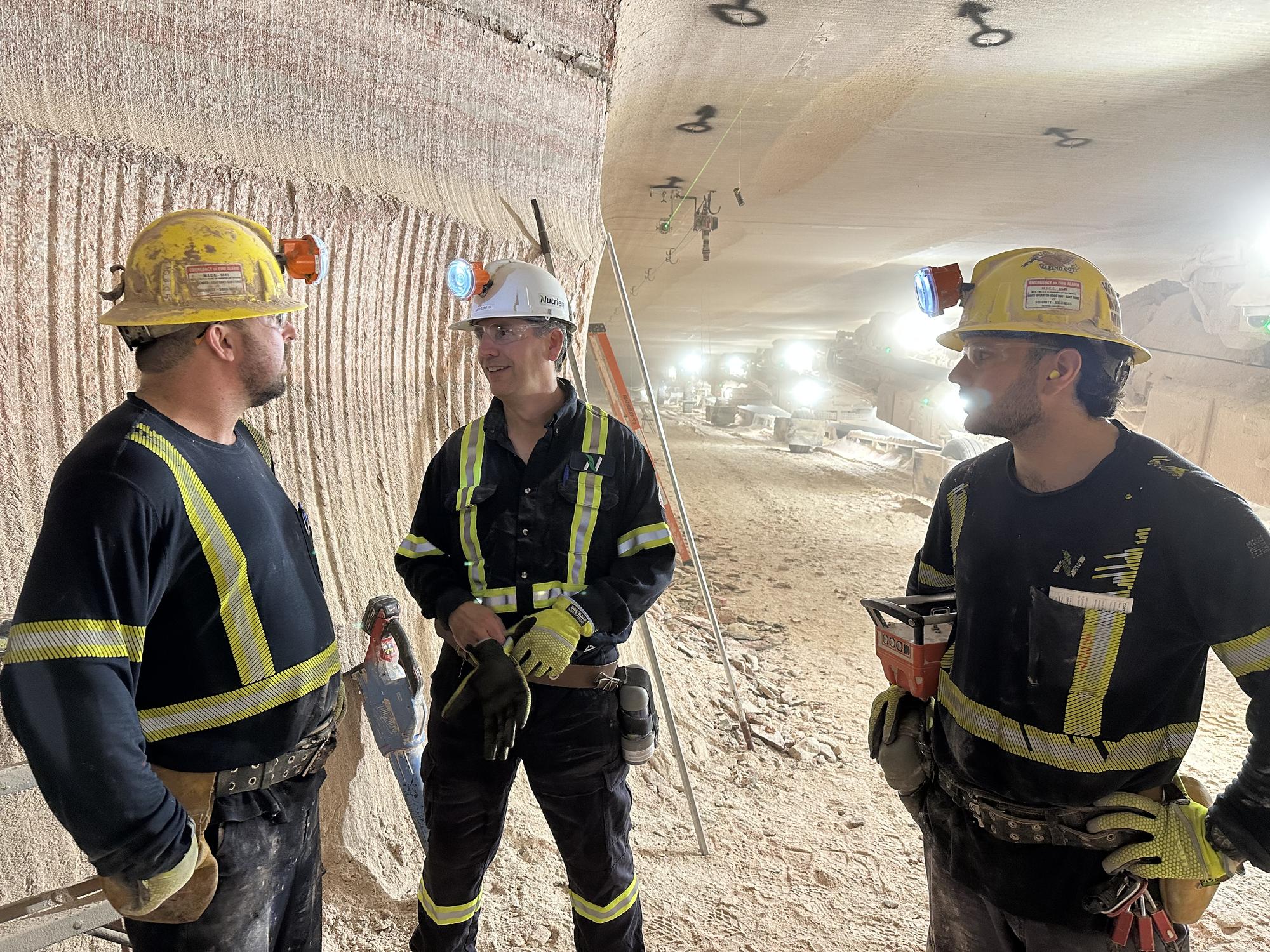 Potash mine